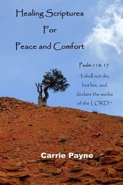 portada Healing Scriptures for Peace and Comfort (en Inglés)