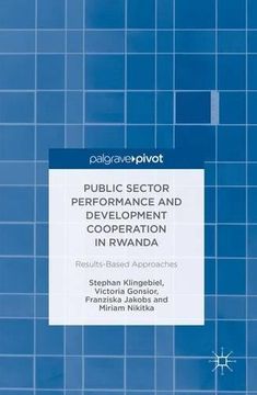 portada Public Sector Performance and Development Cooperation in Rwanda: Results-Based Approaches (en Inglés)