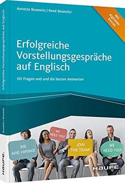 portada Erfolgreiche Vorstellungsgespräche auf Englisch: 101 Fragen und die Besten Antworten (Haufe Fachbuch) (en Alemán)