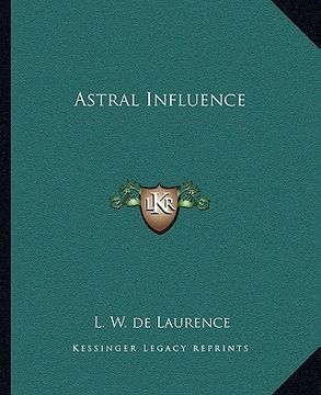 portada astral influence (en Inglés)