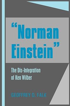 portada norman einstein: the dis-integration of ken wilber (in English)