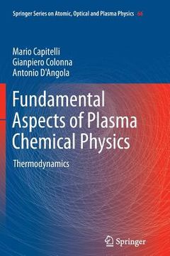 portada Fundamental Aspects of Plasma Chemical Physics: Thermodynamics (in English)