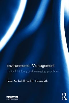 portada Environmental Management: Critical Thinking and Emerging Practices (in English)
