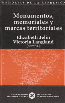 portada Monumentos, Memoriales y Marcas Territoriales
