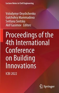portada Proceedings of the 4th International Conference on Building Innovations: Icbi 2022 (en Inglés)