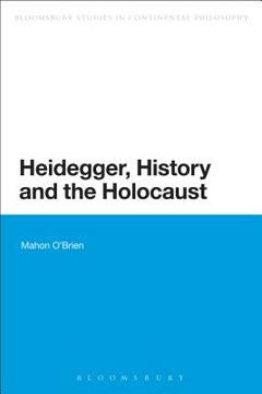 portada Heidegger, History and the Holocaust (en Inglés)