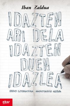 portada Idazten ari Dela Idazten Duen Idazlea (in Basque)