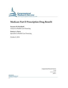 portada Medicare Part D Prescription Drug Benefit (CRS Reports)
