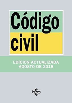 portada Código Civil (Derecho - Biblioteca De Textos Legales)