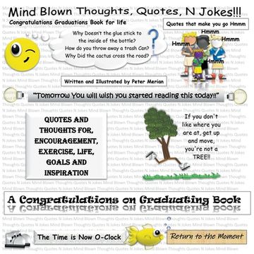 portada Mind Blown Thoughts, Quotes, N Jokes!!! (in English)