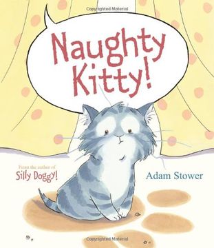 portada Naughty Kitty. Adam Stower (en Inglés)