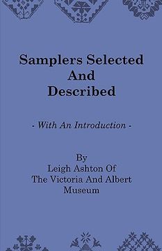 portada samplers selected and described - with an introduction by leigh ashton of the victoria and albert museum (en Inglés)