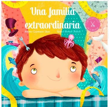 portada Una Familia Extraordinaria: 6 (Historias Para Recortar)