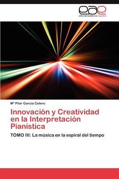 portada innovaci n y creatividad en la interpretaci n pian stica