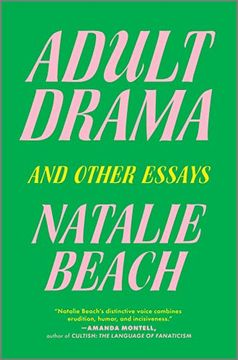 portada Adult Drama: And Other Essays (en Inglés)