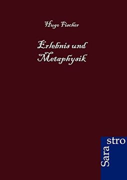 portada Erlebnis und Metaphysik (in German)