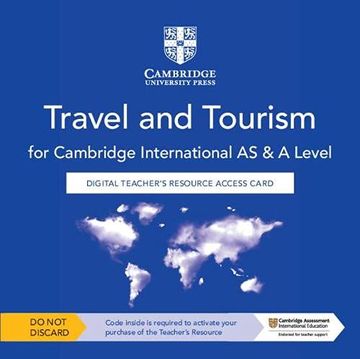 portada Cambridge International as and a Level Travel and Tourism Digital Teacher's Resource Access Card