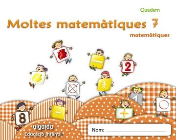 portada Moltes mates 7 Educació infantil (Educación Infantil Algaida. Matemáticas)