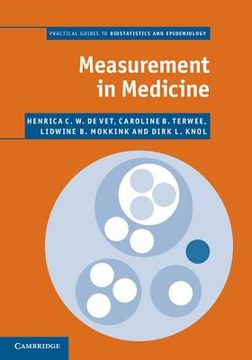 portada Measurement in Medicine: A Practical Guide (Practical Guides to Biostatistics and Epidemiology) (en Inglés)