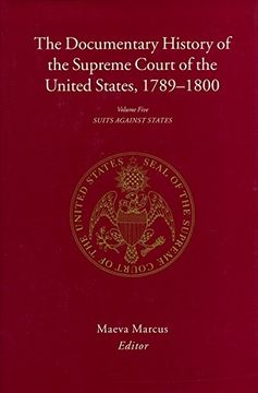 portada The Documentary History of the Supreme Court of the United States, 1789-1800: Volume 5 (en Inglés)