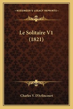 portada Le Solitaire V1 (1821) (in French)