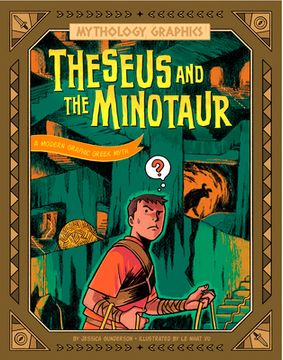 portada Theseus and the Minotaur: A Modern Graphic Greek Myth (in English)