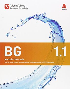 portada BG 1 (1.1-1.2-1.3 EXT) BIOLOGIA Y GEOLOGIA AULA 3D: Bg 1. Biología Y Geología. Libro 1, 2 Y 3 Extremadrua. Aula 3D: 000003