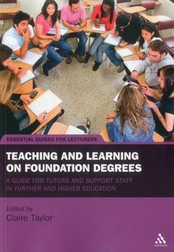 portada teaching and learning on foundation degrees (en Inglés)