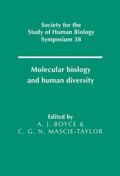 portada Molecular Biology and Human Diversity Hardback (Society for the Study of Human Biology Symposium Series) (en Inglés)
