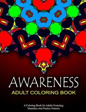 portada AWARENESS ADULT COLORING BOOK - Vol.3: relaxation coloring books for adults (en Inglés)