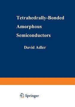 portada Tetrahedrally-Bonded Amorphous Semiconductors (en Inglés)