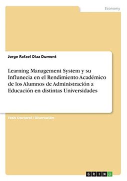 portada Learning Management System y su Influnecia en el Rendimiento Académico de los Alumnos de Administración a Educación en Distintas Universidades