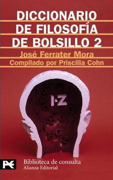 portada Diccionario de Filosofia de Bolsillo 2 i-z (in Spanish)