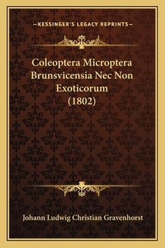 portada Coleoptera Microptera Brunsvicensia Nec Non Exoticorum (1802) (en Latin)