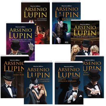 portada Colección libros Arsenio Lupin