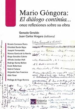 portada Mario Góngora: El Diálogo Continúa.