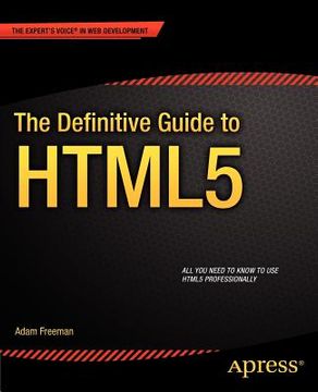 portada the definitive guide to html5 (en Inglés)