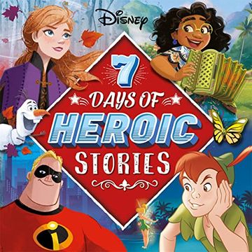 portada Disney: 7 Days of Heroic Stories (Collection of Illustrated Tales)