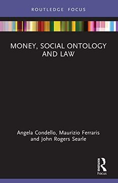 portada Money, Social Ontology and law (Law and Politics) (en Inglés)