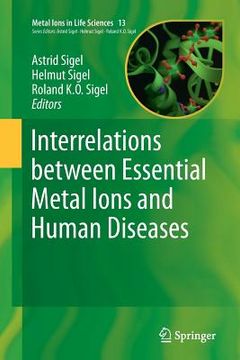 portada Interrelations Between Essential Metal Ions and Human Diseases (en Inglés)