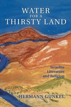 portada water for a thirsty land (in English)