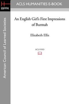portada an english girl's first impressions of burmah (in English)