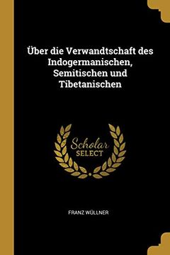 portada Über Die Verwandtschaft Des Indogermanischen, Semitischen Und Tibetanischen (in German)