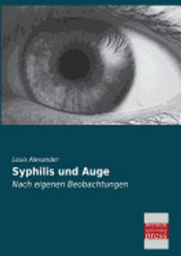 portada Syphilis und Auge (en Alemán)