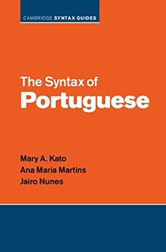 portada The Syntax of Portuguese (Cambridge Syntax Guides) (en Inglés)