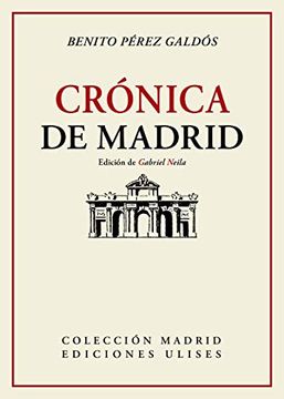 portada Crónica de Madrid: 2 (Colección Madrid)