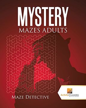 portada Mystery Mazes Adults: Maze Detective (en Inglés)