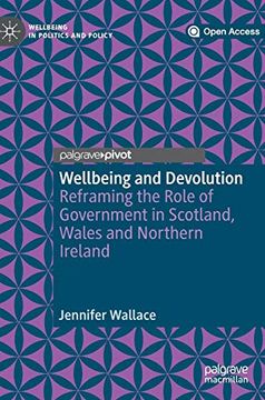 portada Wellbeing and Devolution: Reframing the Role of Government in Scotland, Wales and Northern Ireland (Wellbeing in Politics and Policy) (en Inglés)