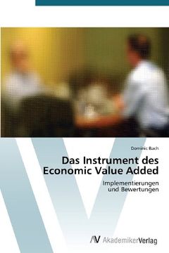 portada Das Instrument des Economic Value Added: Implementierungen  und Bewertungen