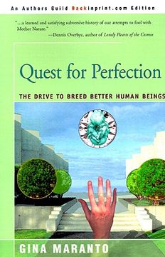 portada quest for perfection: the drive to breed better human beings (in English)